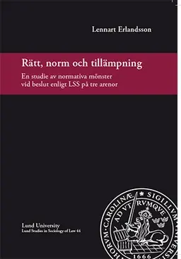Rätt, norm och tillämpning